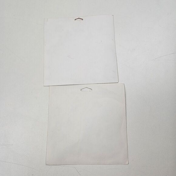 Vtg Christmas Santa Puppy Fall Thanksgiving Autumn Clings Window USA Lot Of 2 - Picture 2 of 7